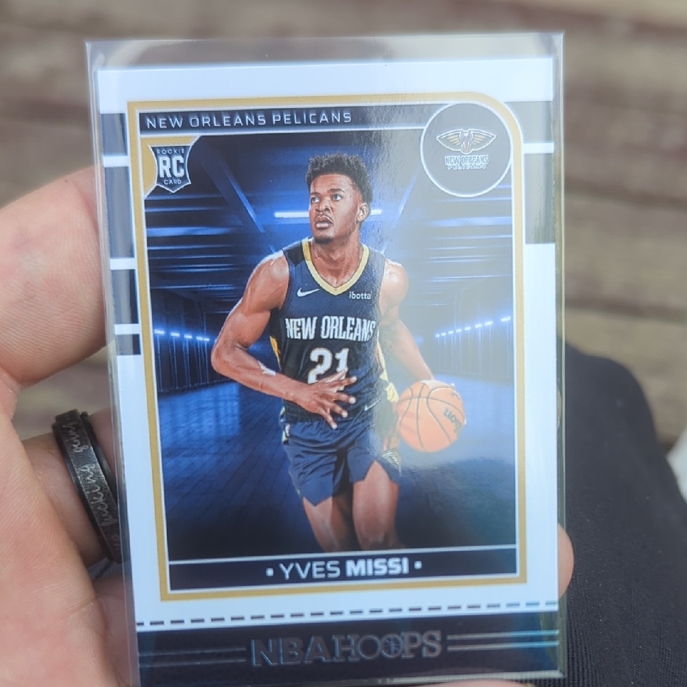 New Orleans Pelicans Yves Missi NBA Hoops Card